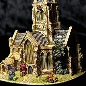 美品★Lilliput Lane/CRATHIE CHURCH,BALMORAL Lilliput Lane - Crathie Church, Balmoral